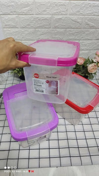 Rice Container, Sizes 10kg and 5kg, Plastic Storage Box with Cup (5 Kilo)