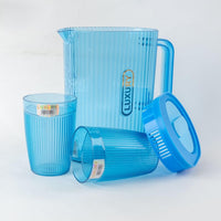 1L Jug Jug + 2 Plastic Cups (Milky)