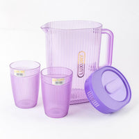 1L Jug Jug + 2 Plastic Cups (Green)