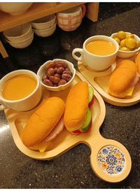 كوستر طعام خشب